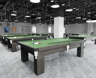 Enscape台球室场景SketchUp草图大师模型下载2272