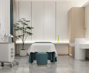 Enscape美容美妆美甲店场景SketchUp草图大师模型下载2275