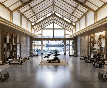 Enscape售楼处场景SketchUp草图大师模型下载2276