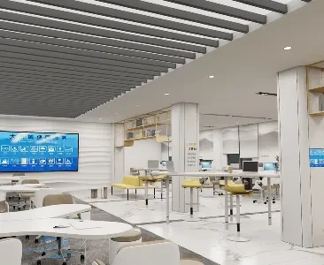 Enscape服务大厅场景SketchUp草图大师模型下载2279