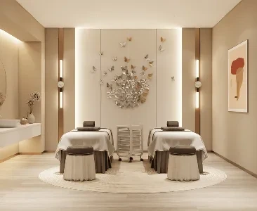 Enscape美容美妆美甲店场景SketchUp草图大师模型下载2296