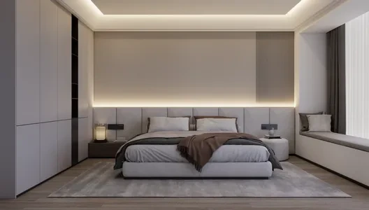 Enscape现代卧室场景场景SketchUp草图大师模型下载1483