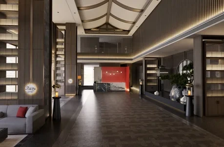 Enscape茶楼场景SketchUp草图大师模型下载1498