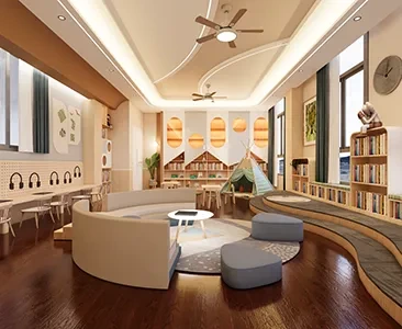 Enscape幼儿园场景SketchUp草图大师模型下载1777