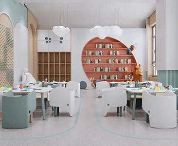 Enscape幼儿园场景SketchUp草图大师模型下载1785