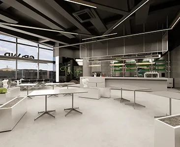 Enscape餐饮店场景SketchUp草图大师模型下载1787