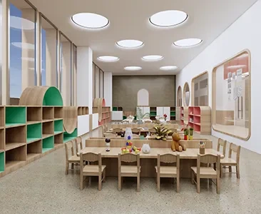 Enscape幼儿园场景SketchUp草图大师模型下载1790