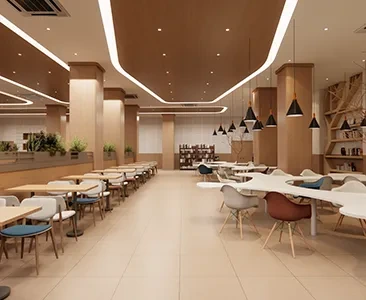 Enscape餐饮店场景SketchUp草图大师模型下载1791