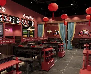 Enscape餐饮店场景SketchUp草图大师模型下载1793