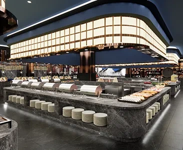 Enscape餐饮店场景SketchUp草图大师模型下载1795