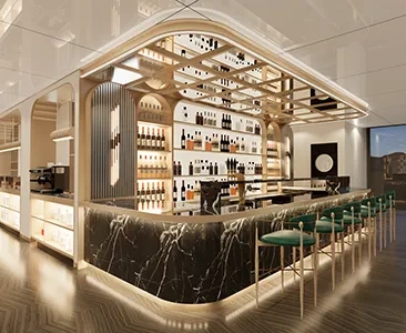 Enscape餐饮店场景SketchUp草图大师模型下载1796