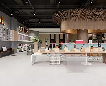 Enscape餐饮店场景SketchUp草图大师模型下载1797