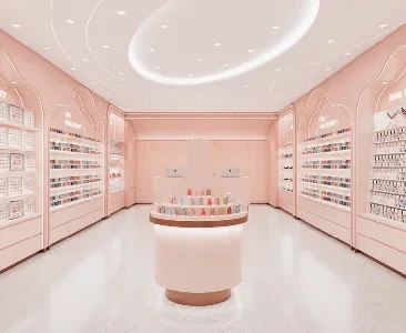 Enscape化妆品店场景SketchUp草图大师模型下载2305