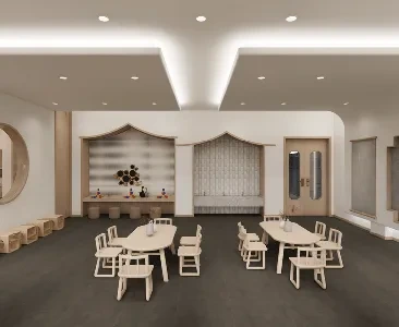 Enscape养老院手工坊场景SketchUp草图大师模型下载2310