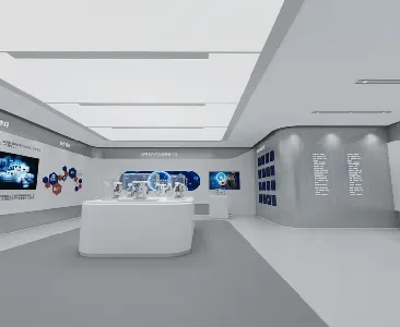 Enscape科技馆场景SketchUp草图大师模型下载2314