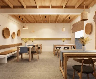 Enscape民宿室内场景SketchUp草图大师模型下载2315