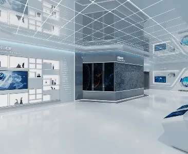 Enscape科技馆场景SketchUp草图大师模型下载2325