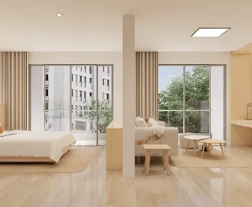 Enscape养老院场景SketchUp草图大师模型下载2327
