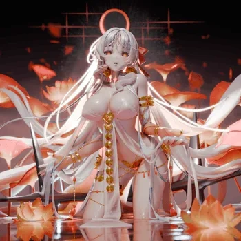 blender卡通女性角色3D模型小女孩ID62248水中女孩