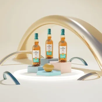 blender电商工程场景ID22357格兰威特3D模型