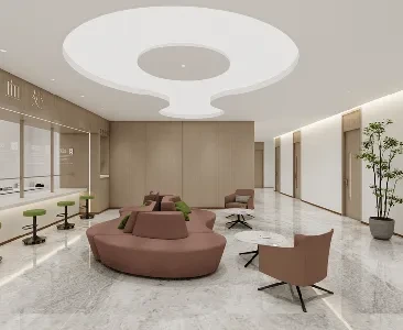 Enscape医院大厅场景SketchUp草图大师模型下载2339